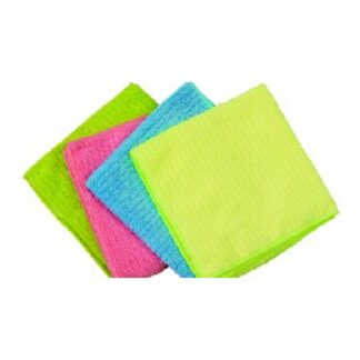 Carré microfibre couleur jaune 250 g/m² 38 x 38 cm