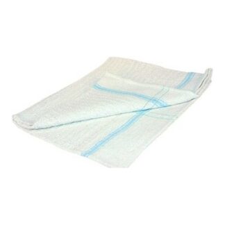 Serpillière gaufrée blanche 450g 60 x 100